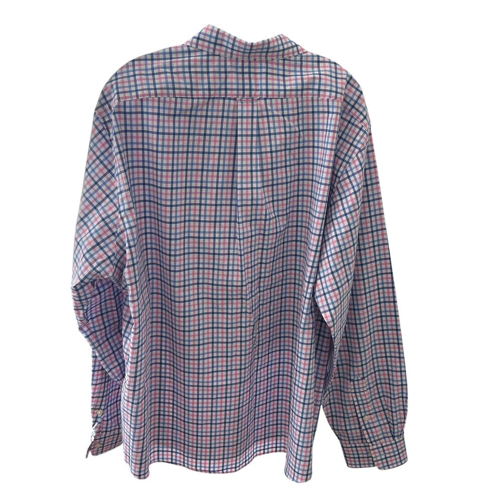 Ralph Lauren Blue, Pink, White Classic Fit Performance Button Down Mens Size XXL - Picture 4 of 4